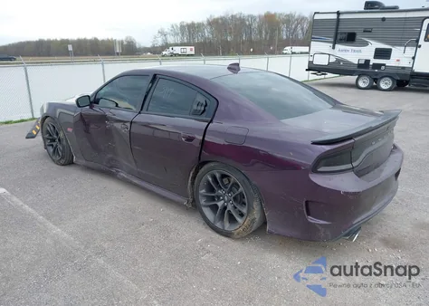 2020 Dodge Charger Scat Pack Rwd из США, поврежденный, VIN 2C3CDXGJ2LH234766